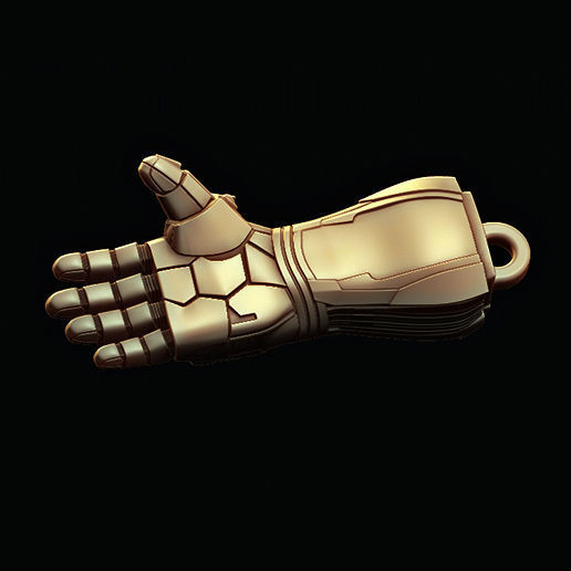 Iron Man Infinity Gauntlet 3D print model_2