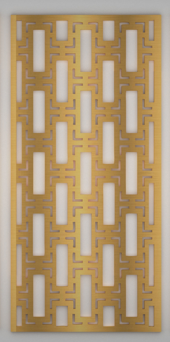 Modern Interior Partition Free 3D model_3