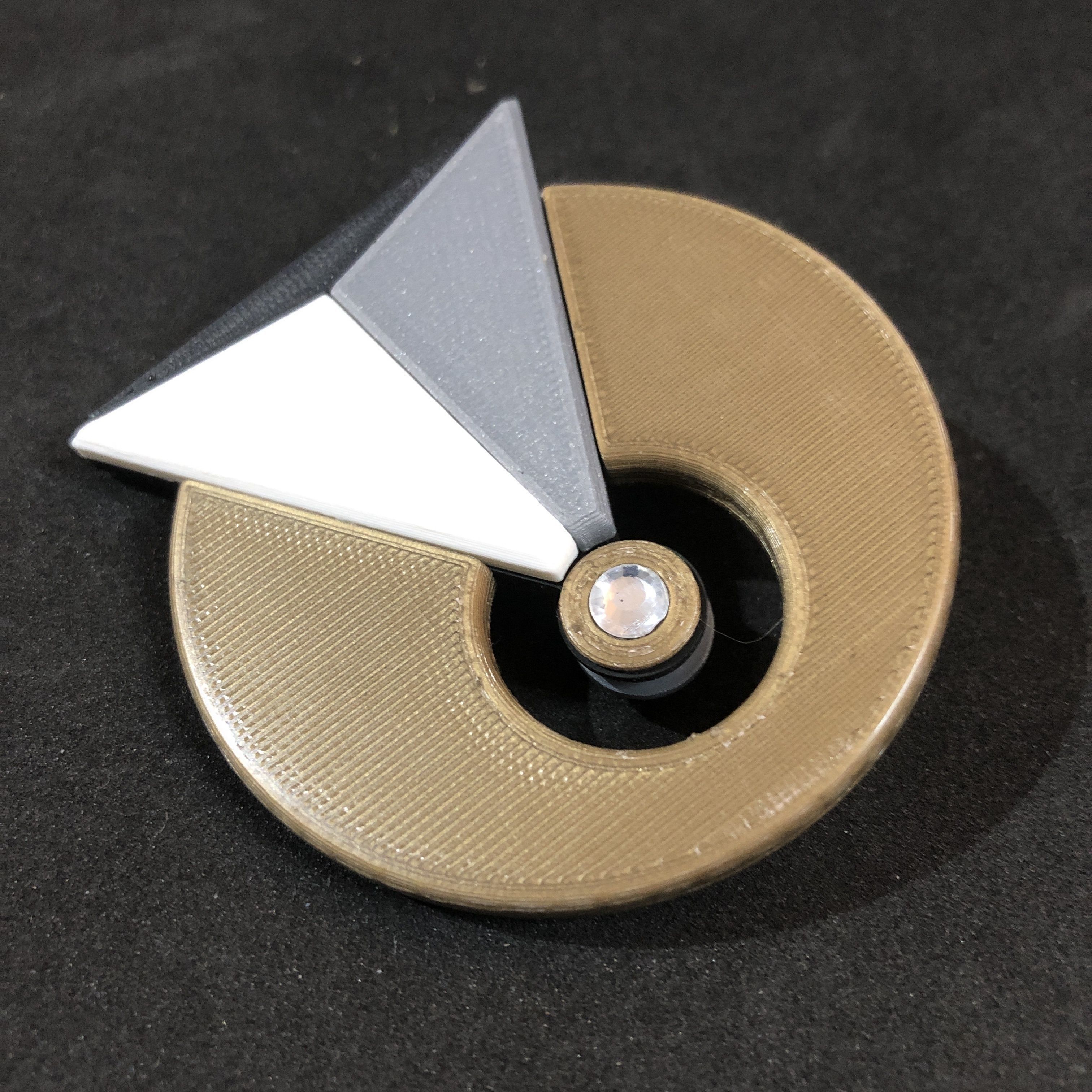 Vulcan IDIC Emblem Badge 3D model 3D printable | CGTrader