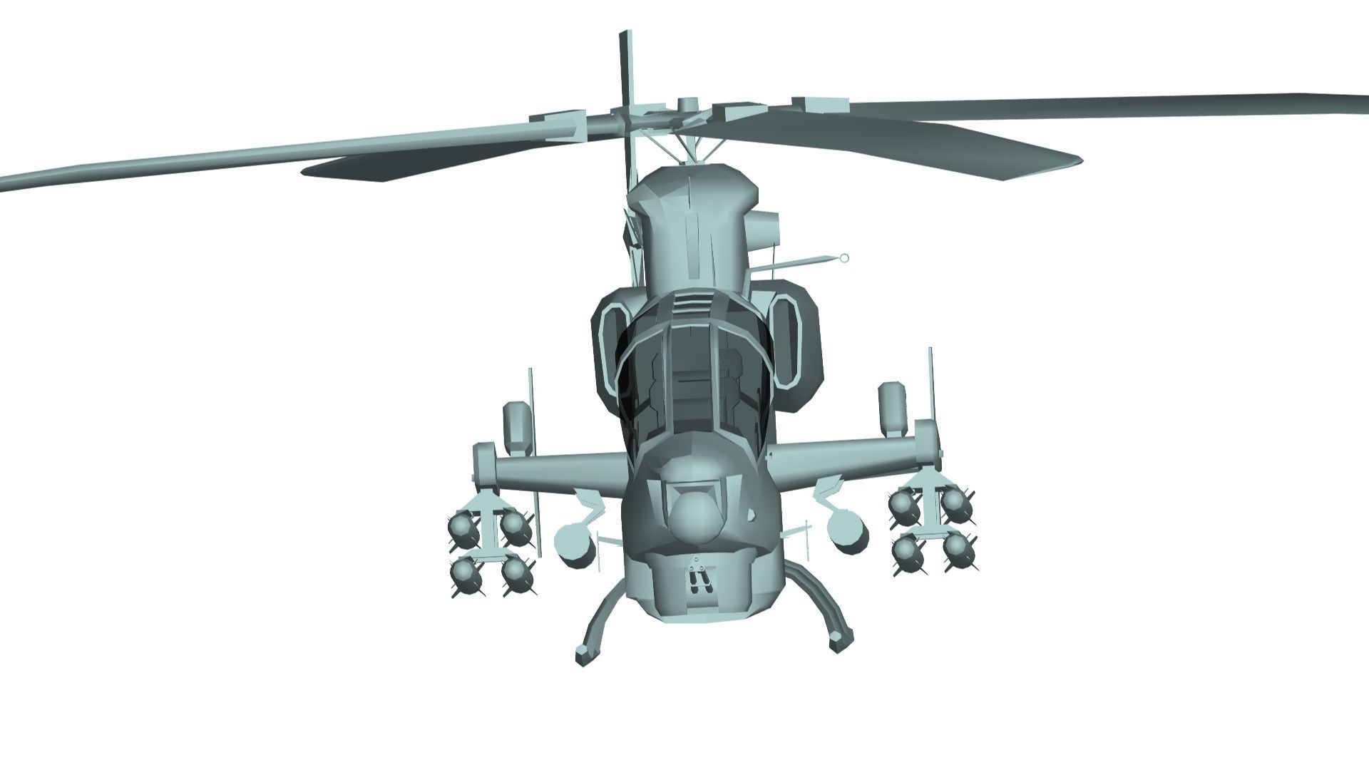 Bell AH-1Z Viper 3D model_3