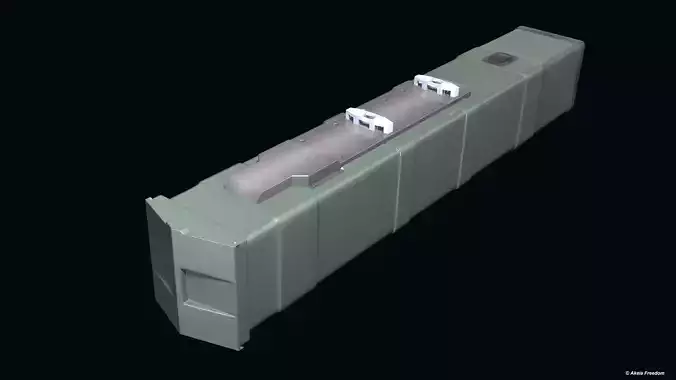 Launch Container for Akeron LP 3D model
