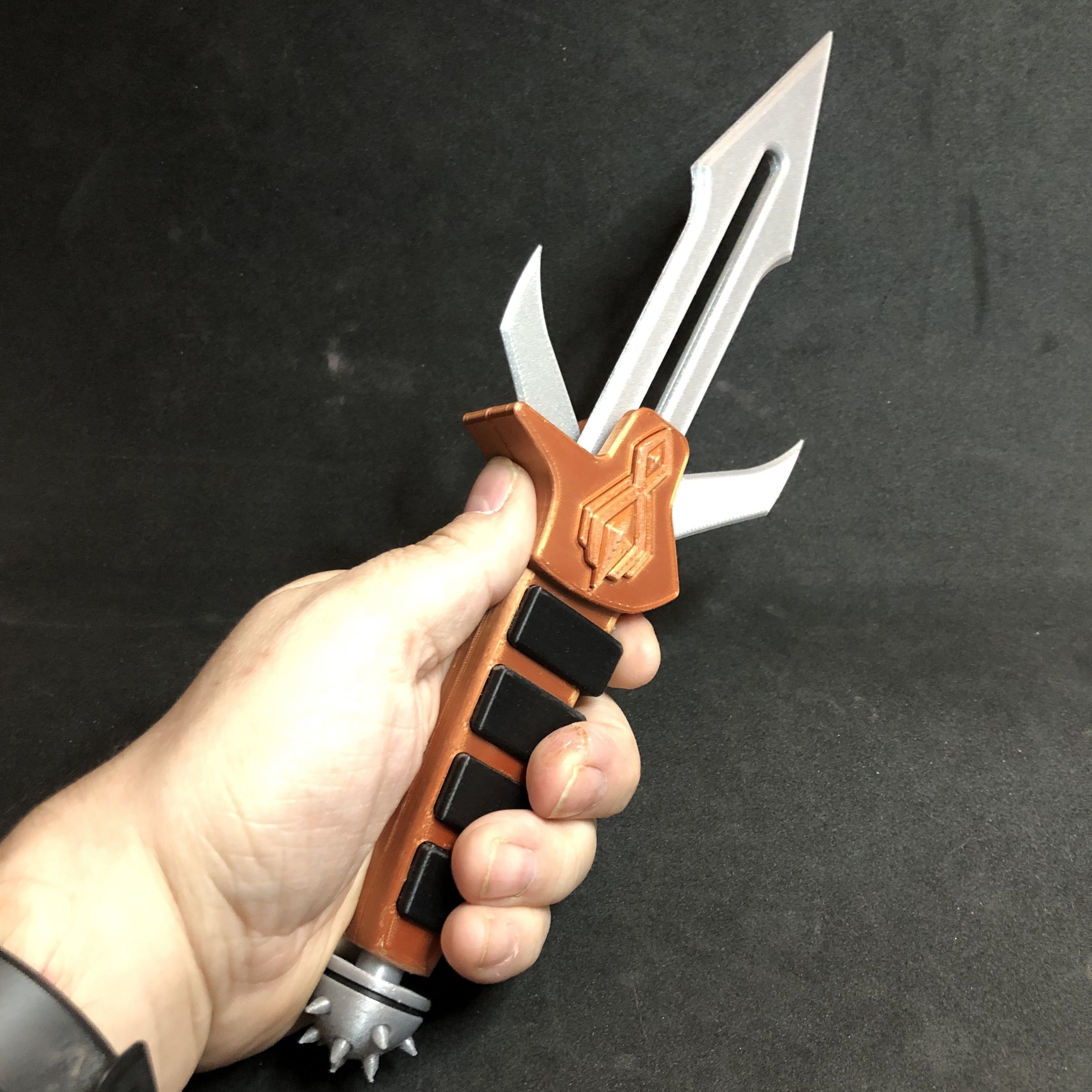 Klingon Dk TagH Honour Blade Dagger 3D print model_12