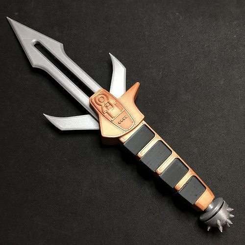 Klingon Dk TagH Honour Blade Dagger 3D print model