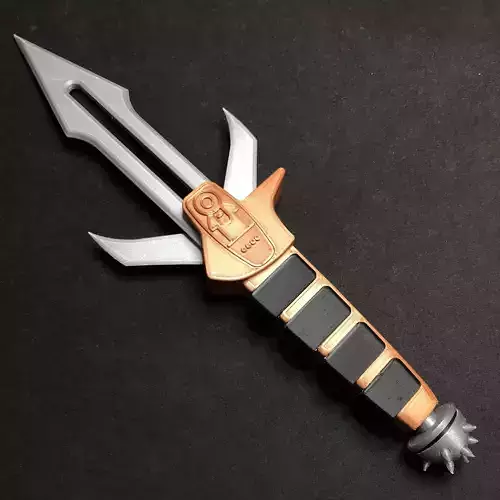 Klingon Dk TagH Honour Blade Dagger 3D print model