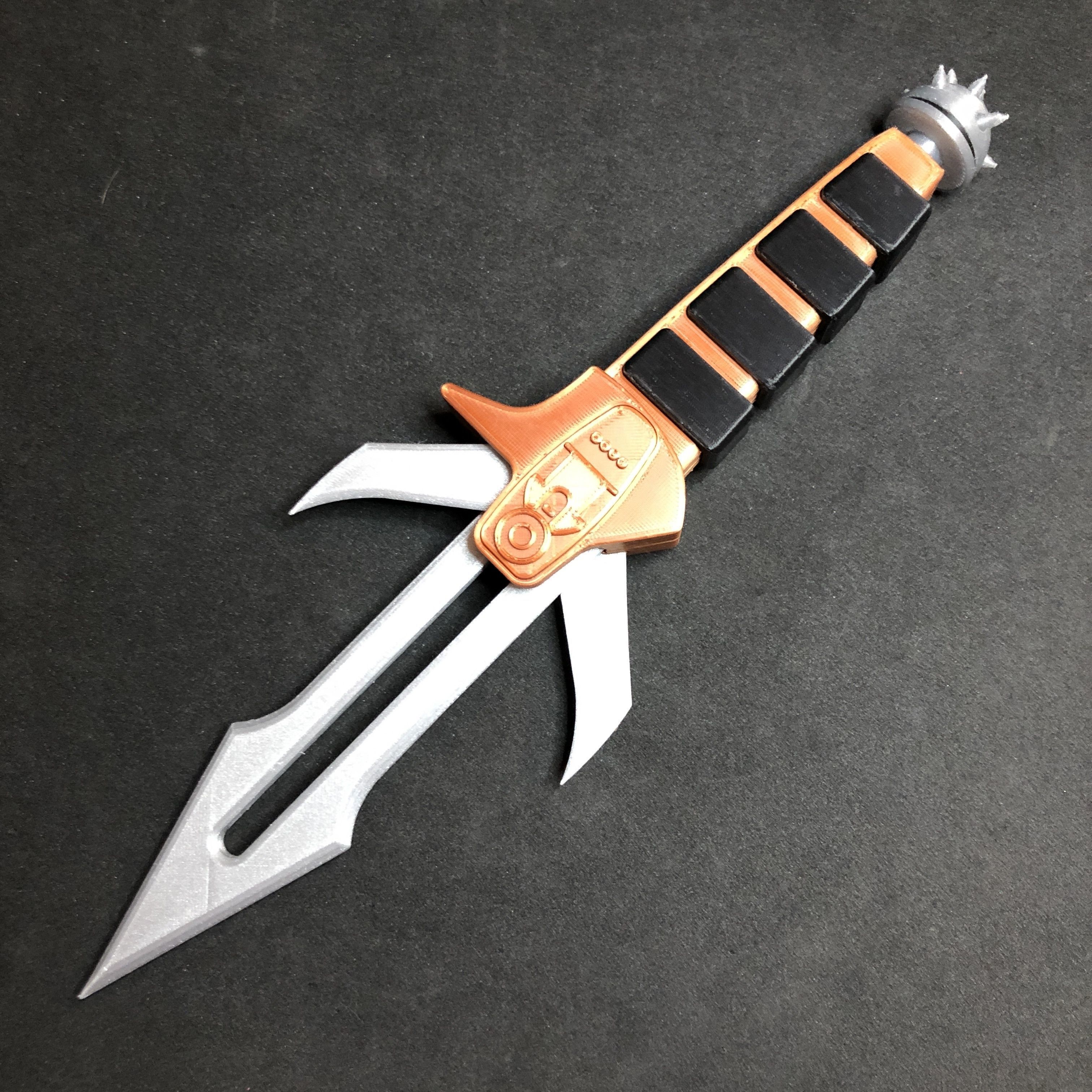 Klingon Dk TagH Honour Blade Dagger 3D print model_2