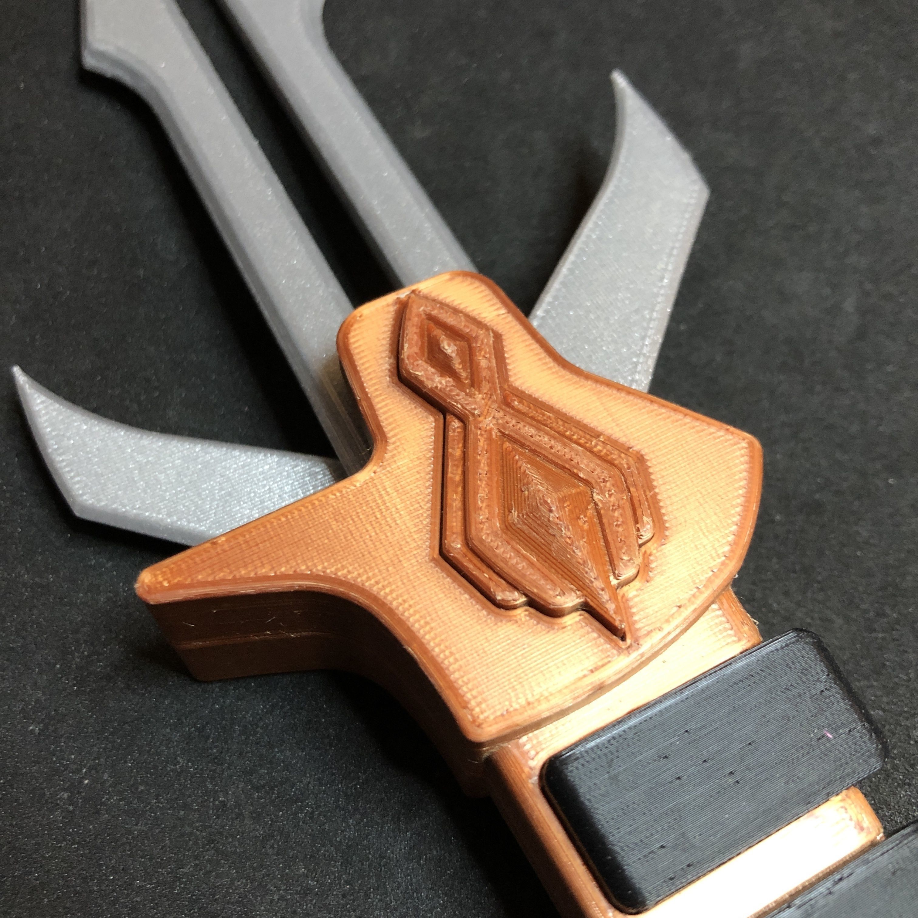 Klingon Dk TagH Honour Blade Dagger 3D print model_5