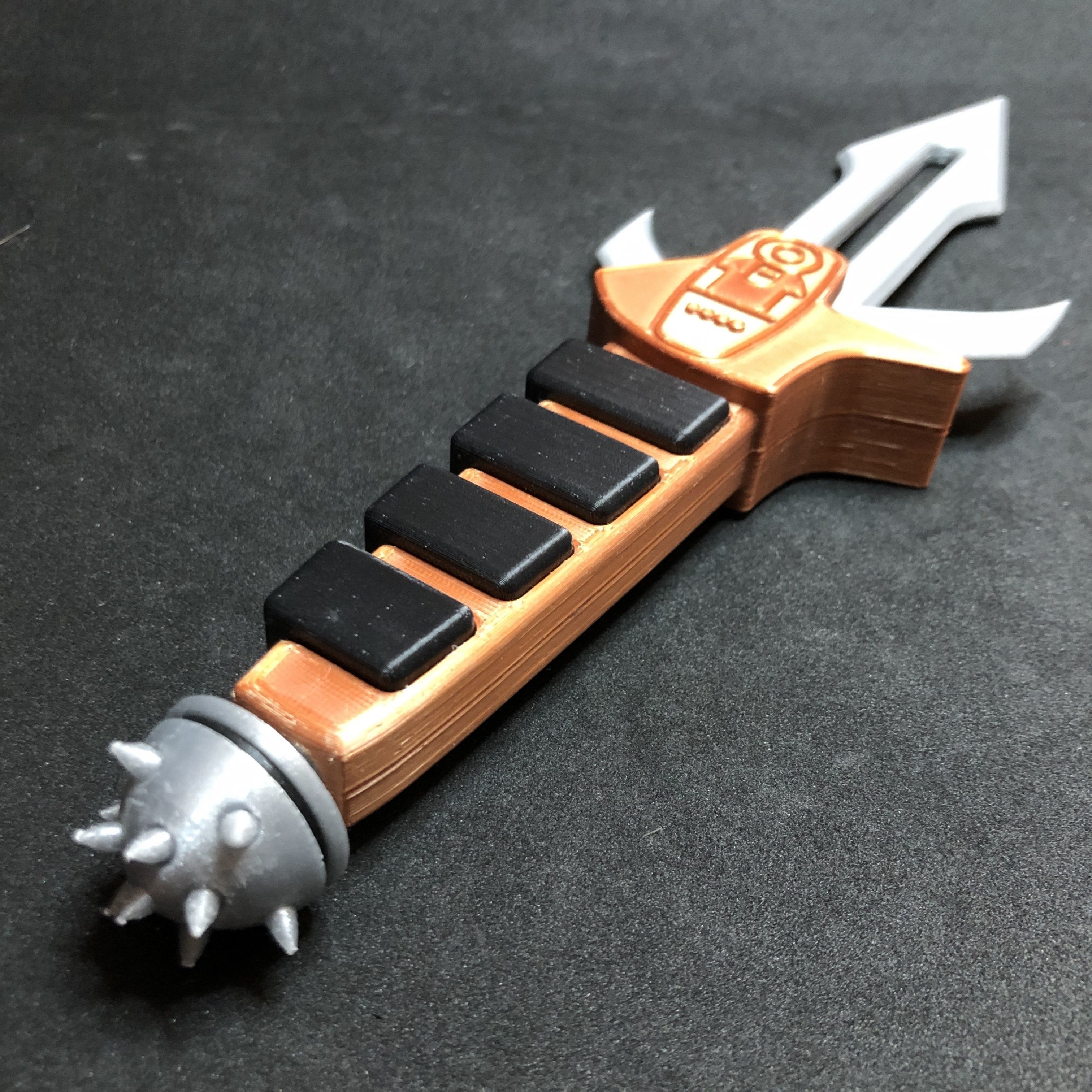 Klingon Dk TagH Honour Blade Dagger 3D print model_3