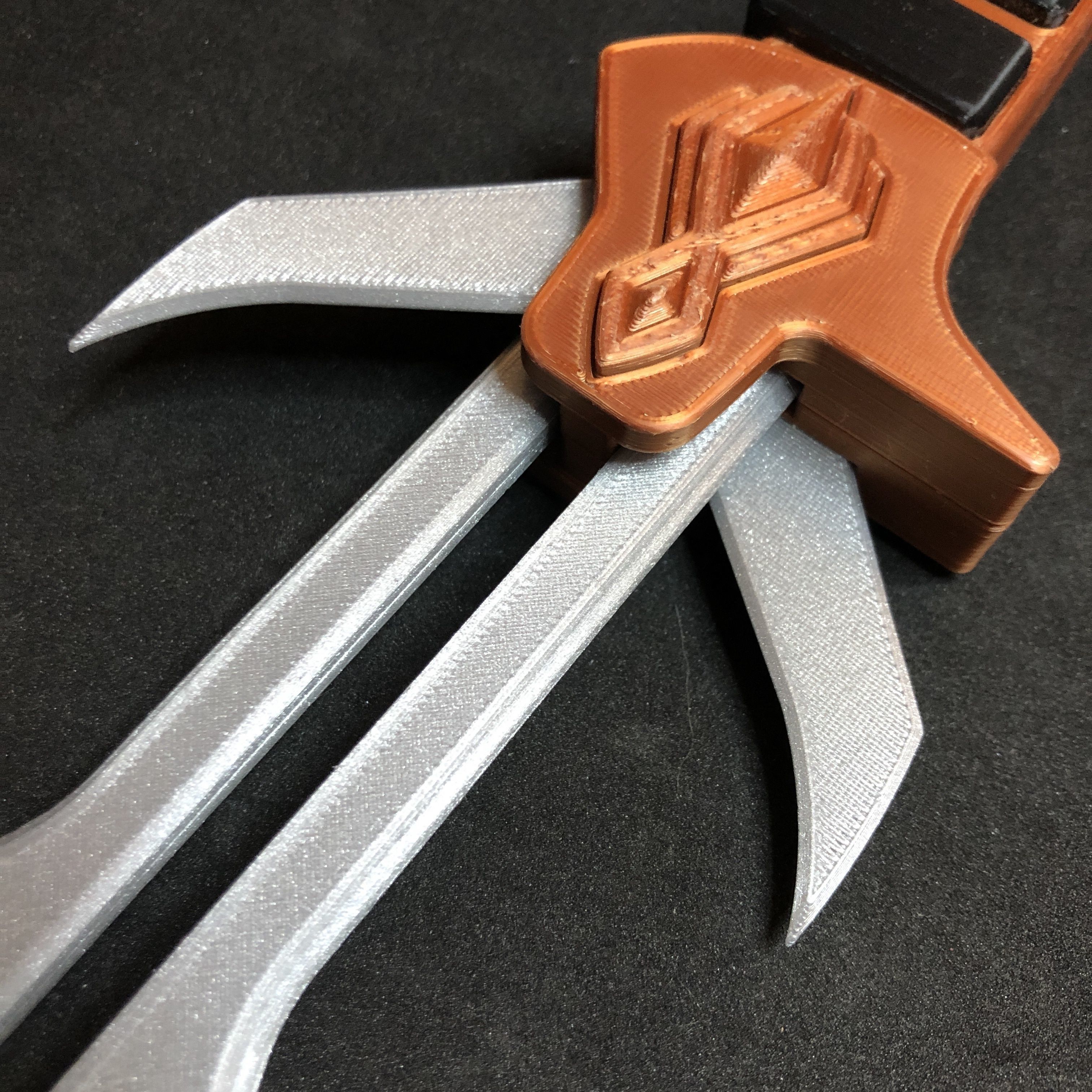 Klingon Dk TagH Honour Blade Dagger 3D print model_6