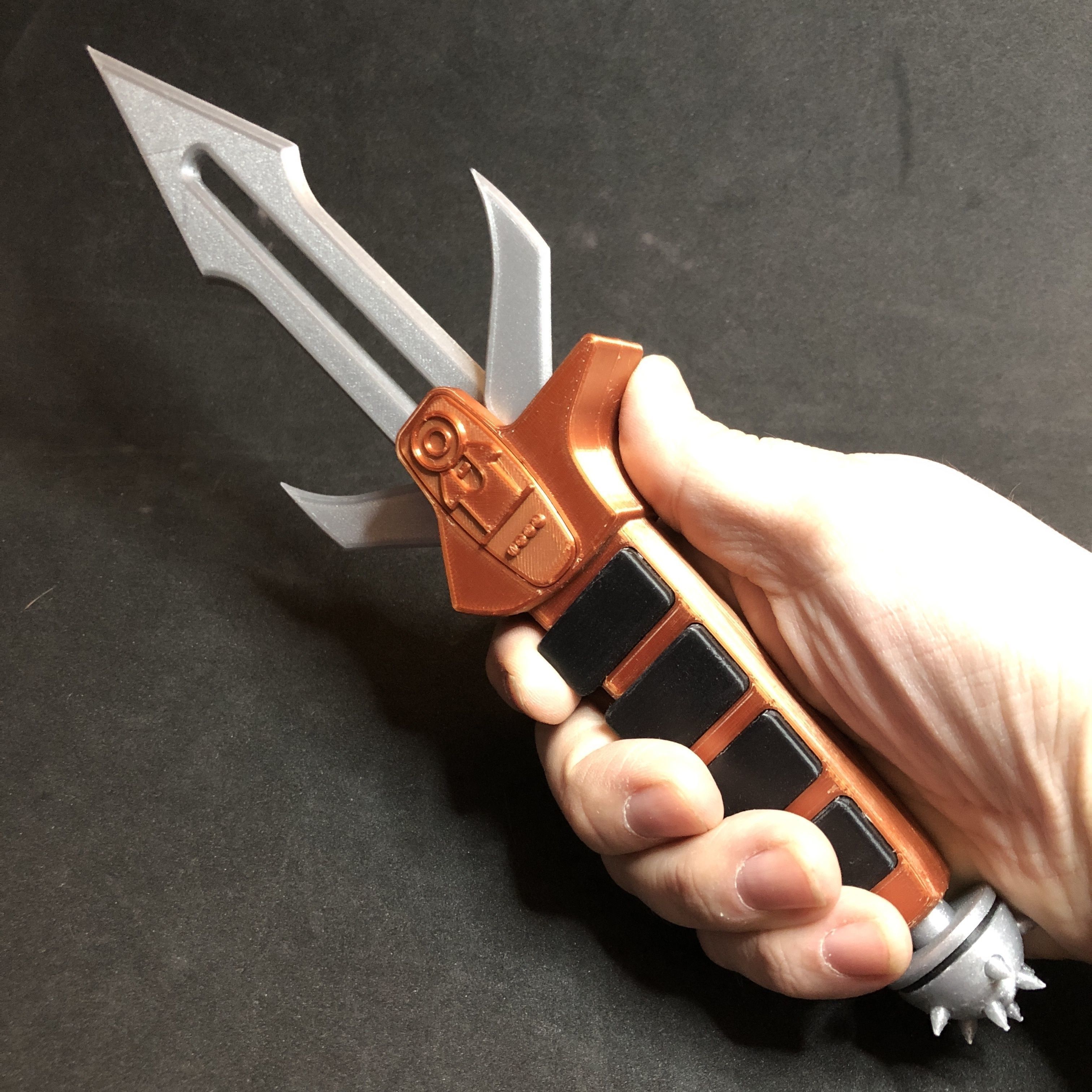 Klingon Dk TagH Honour Blade Dagger 3D print model_11