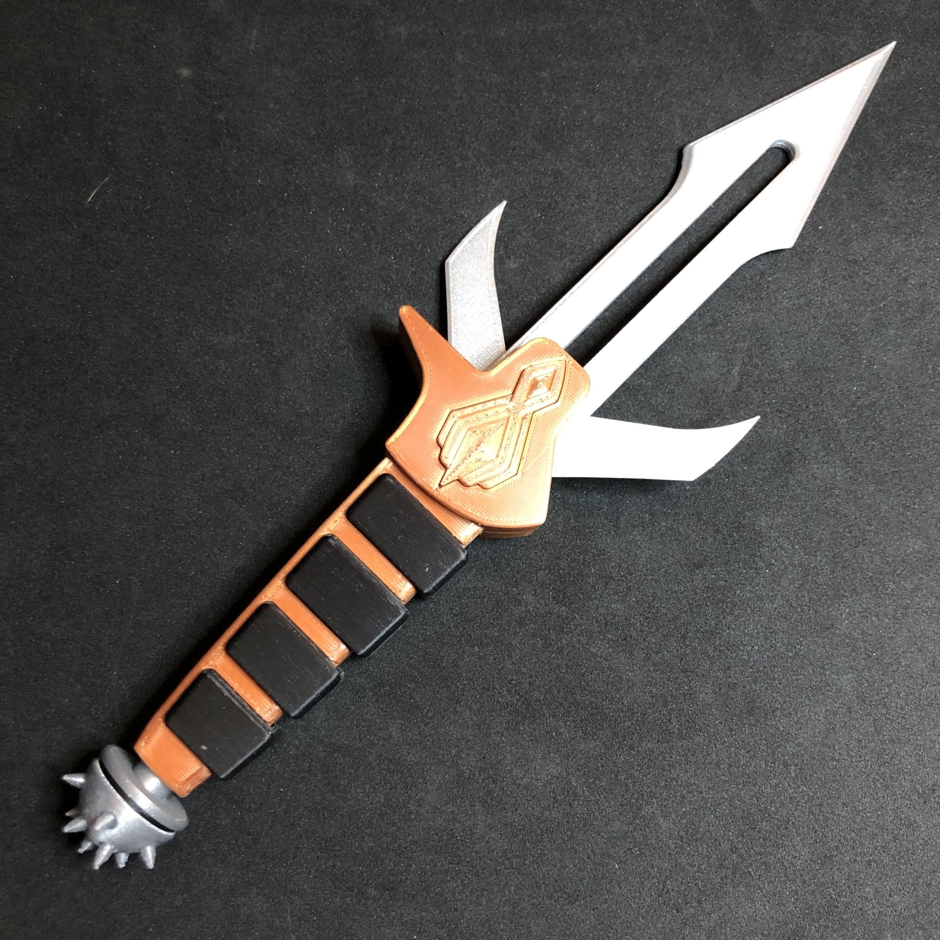 Klingon Dk TagH Honour Blade Dagger 3D print model_4