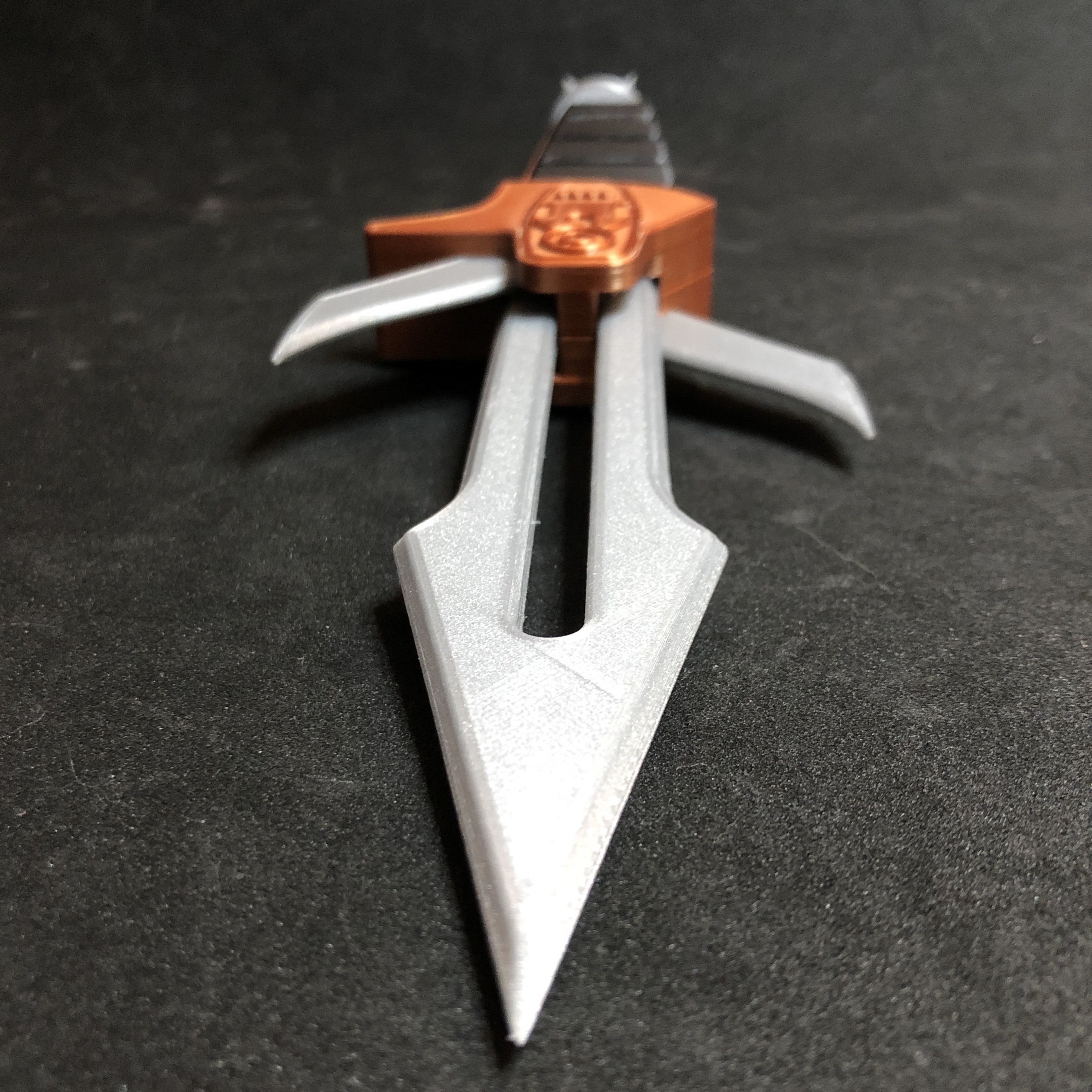 Klingon Dk TagH Honour Blade Dagger 3D print model_10