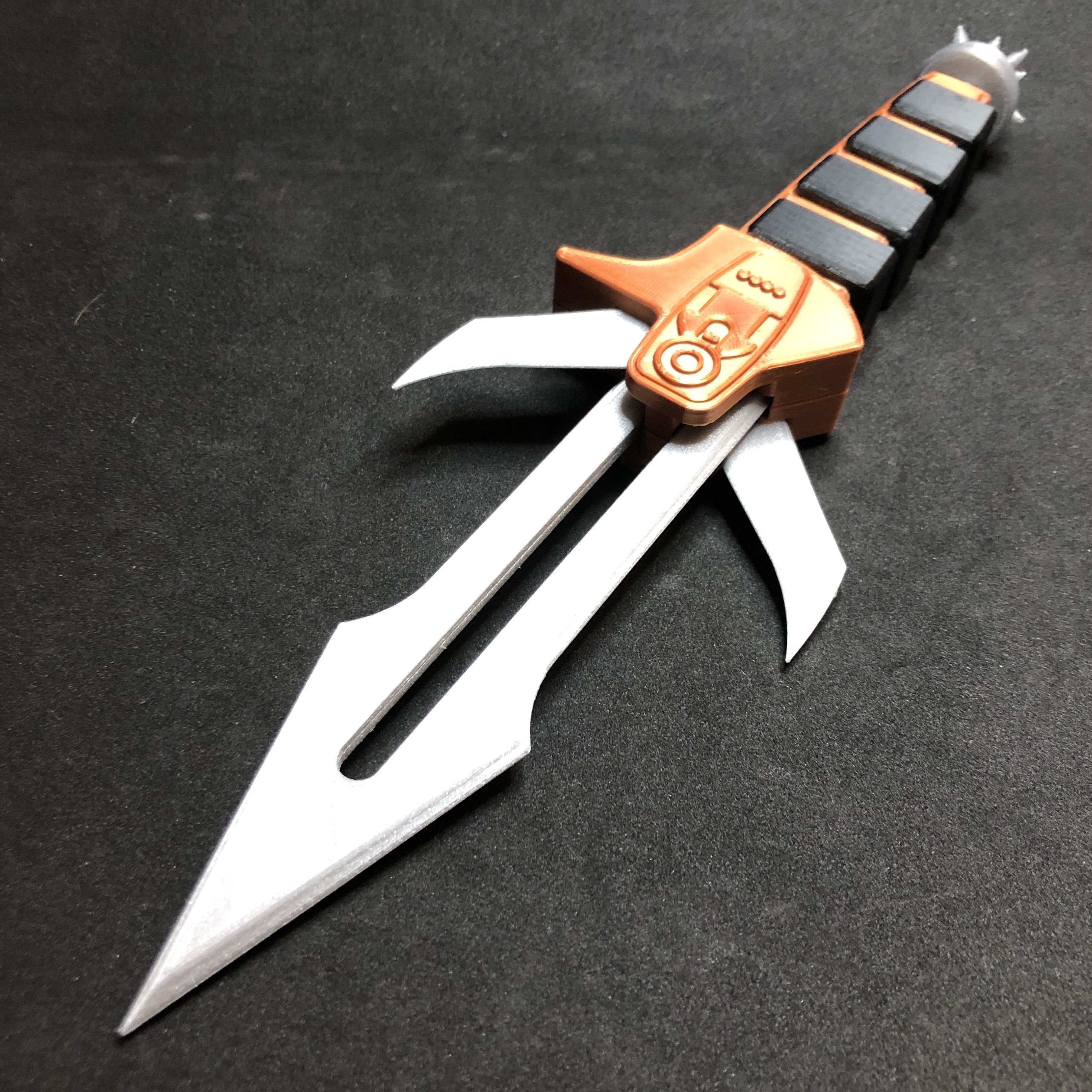 Klingon Dk TagH Honour Blade Dagger 3D print model_1