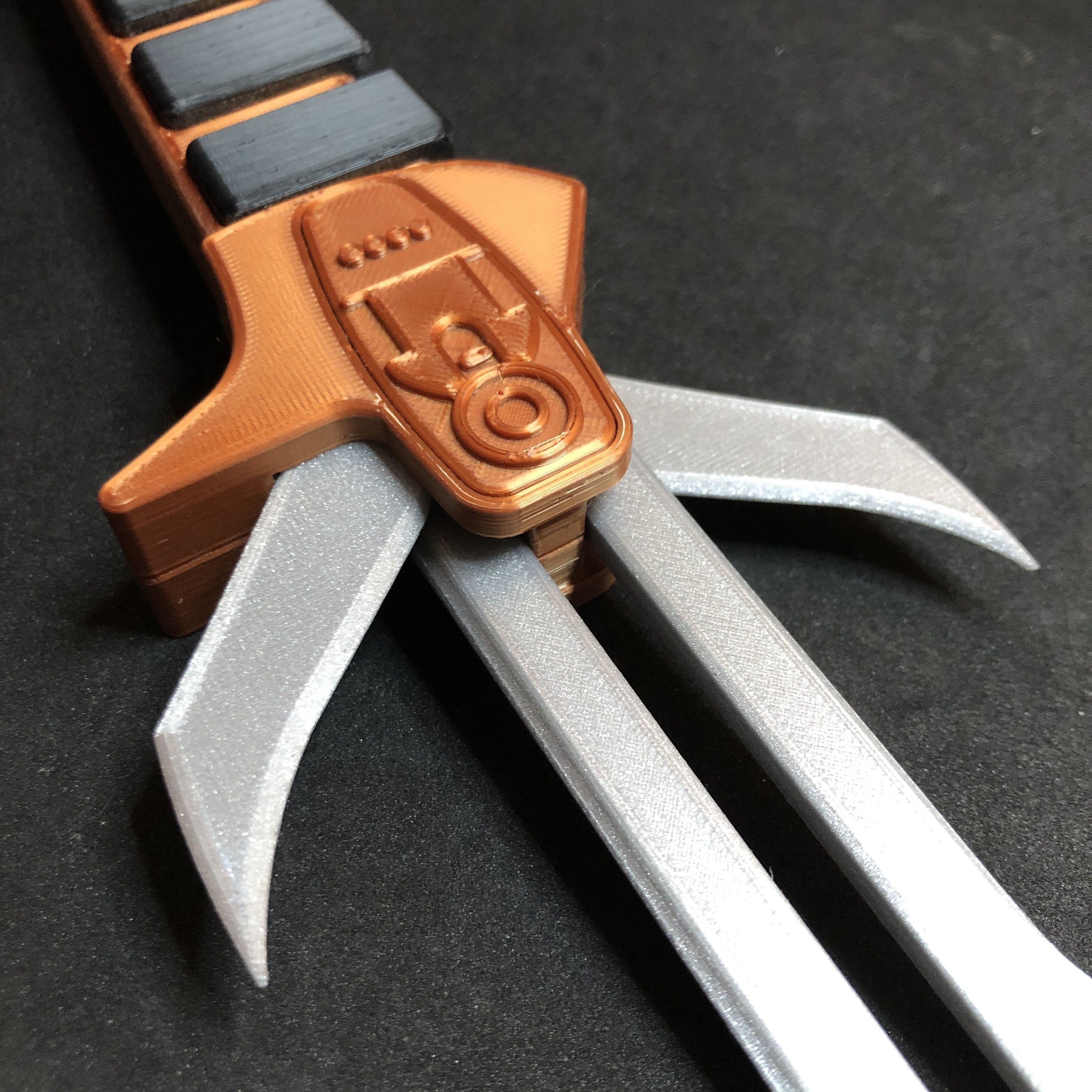Klingon Dk TagH Honour Blade Dagger 3D print model_7