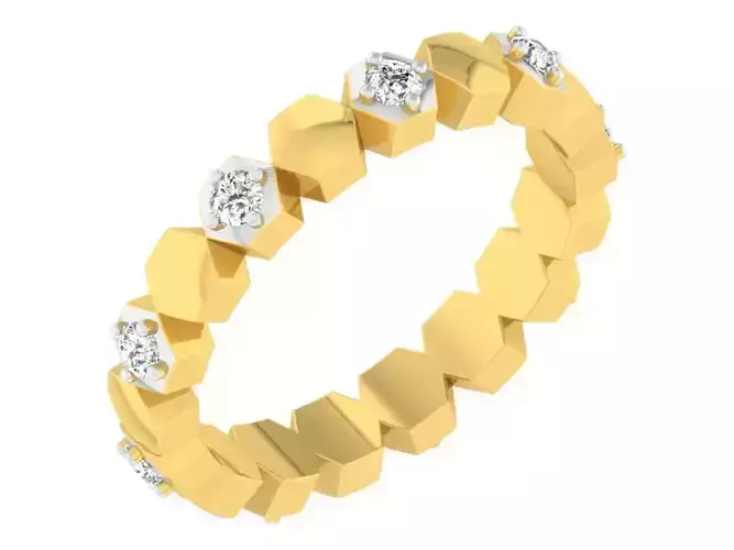 Wedding Engagement Women Etarnaty Band Ring