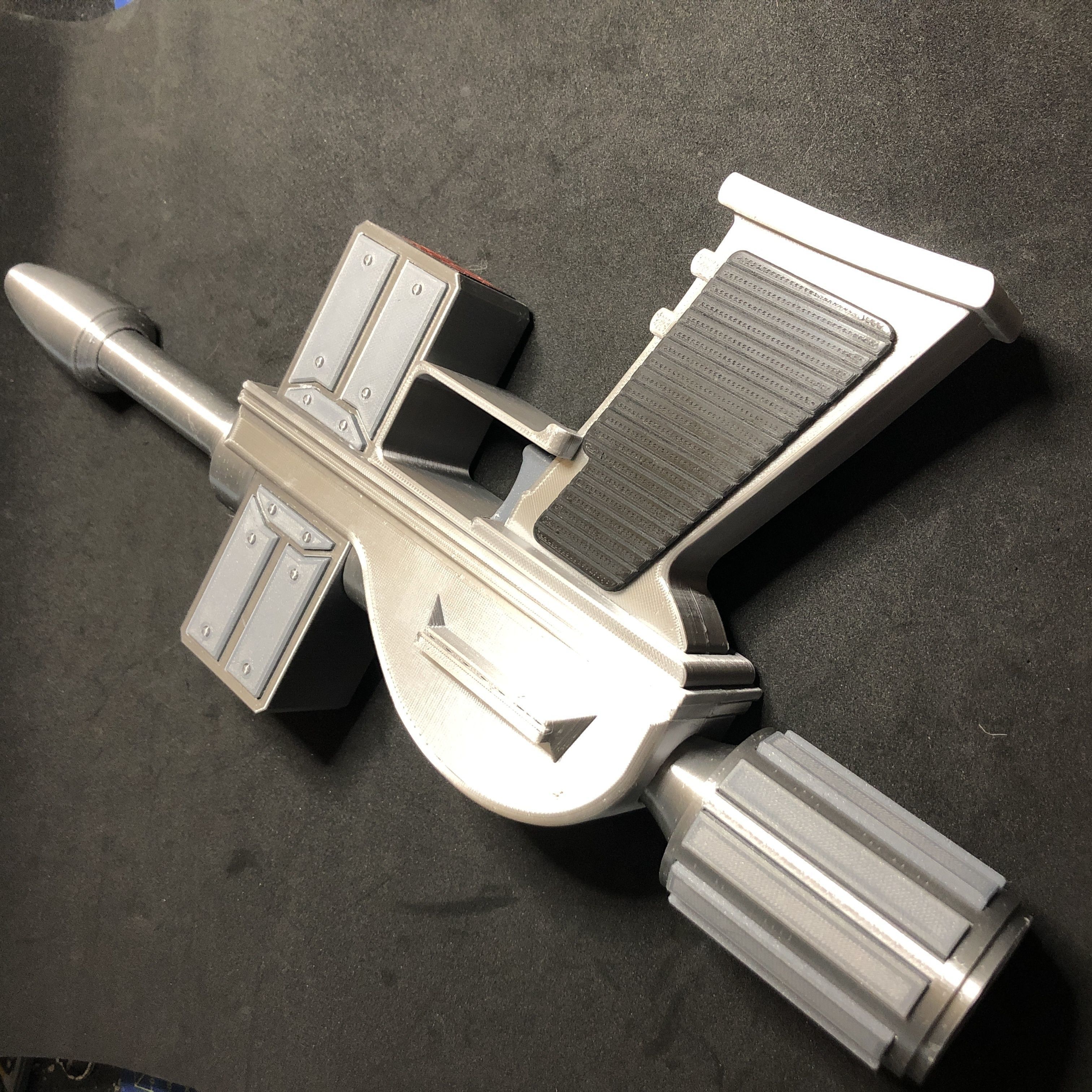 Judge Dredd Mk 1 Lawgiver Handgun 3D print model_2