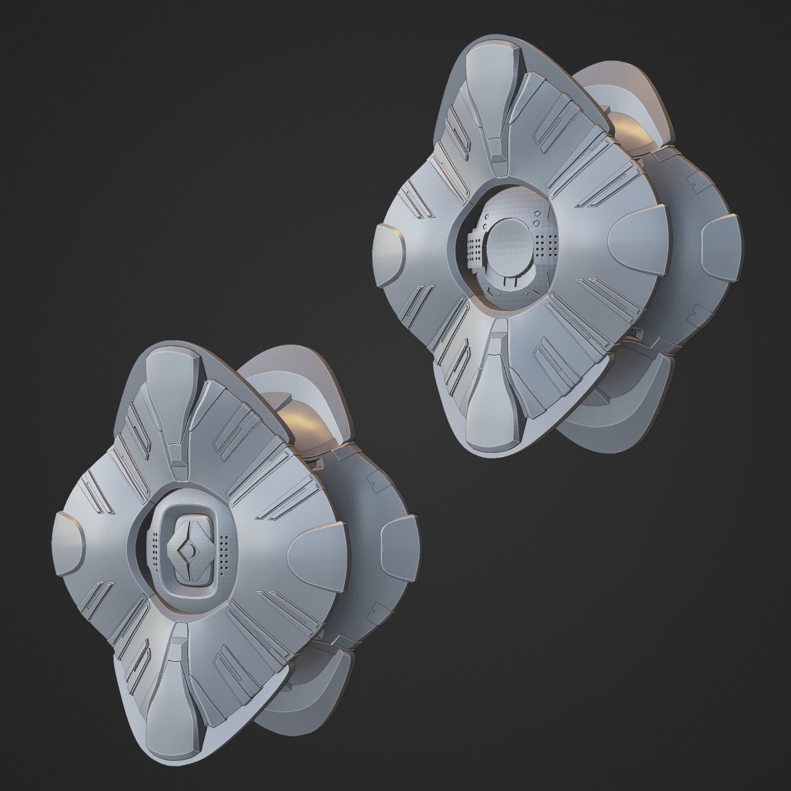 COSMOS SHELL GHOST DESTINY 2 EXOTIC SHELL 3D print model_8