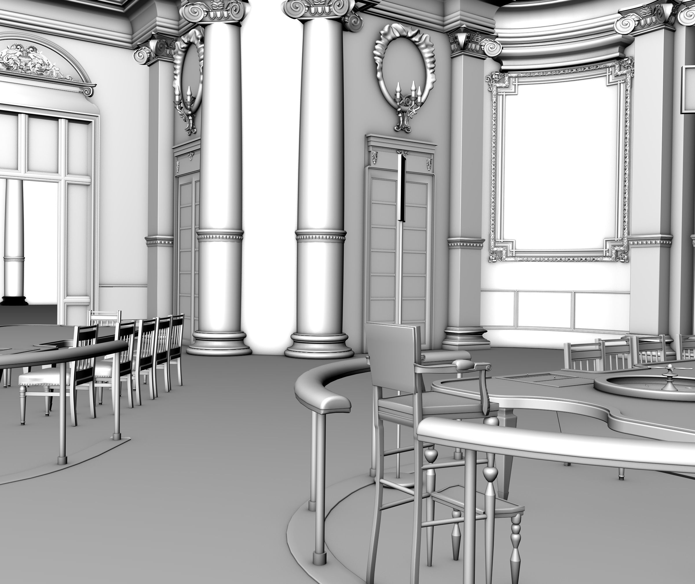 Casino Monte Carlo 3D model_1