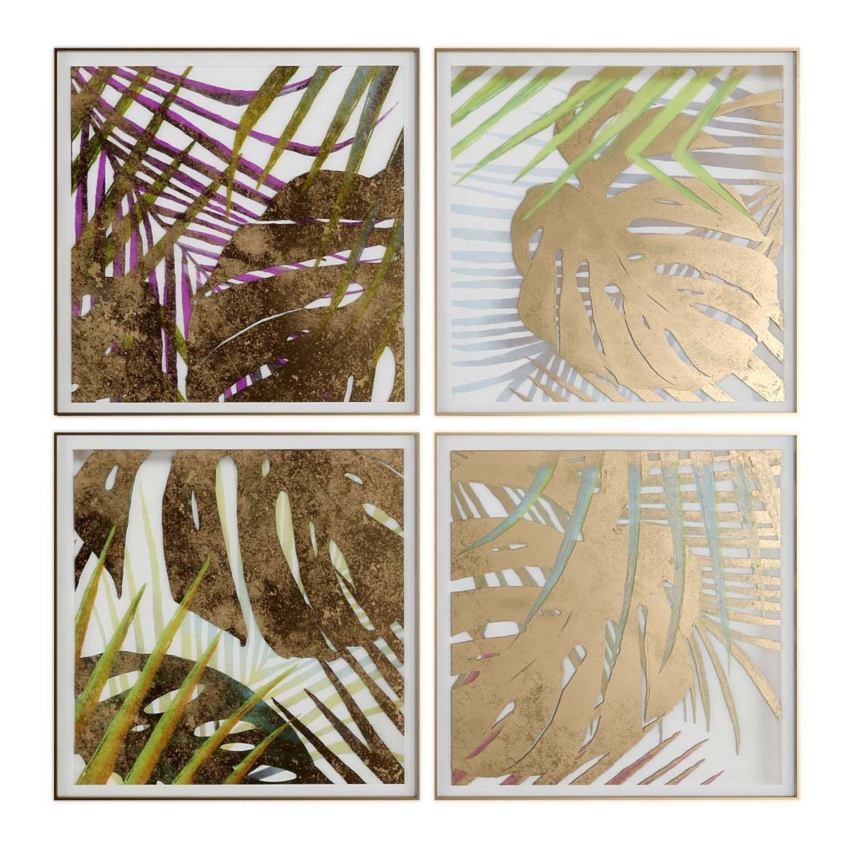 Pictures893 two squares Low-poly 3D model_1