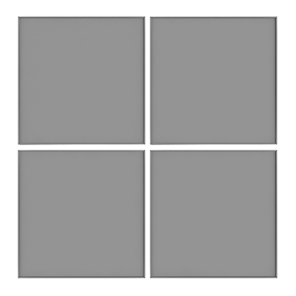 Pictures893 two squares Low-poly 3D model_4