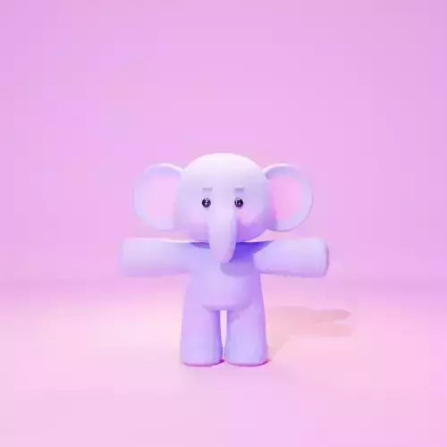 Cartoon cute elephant