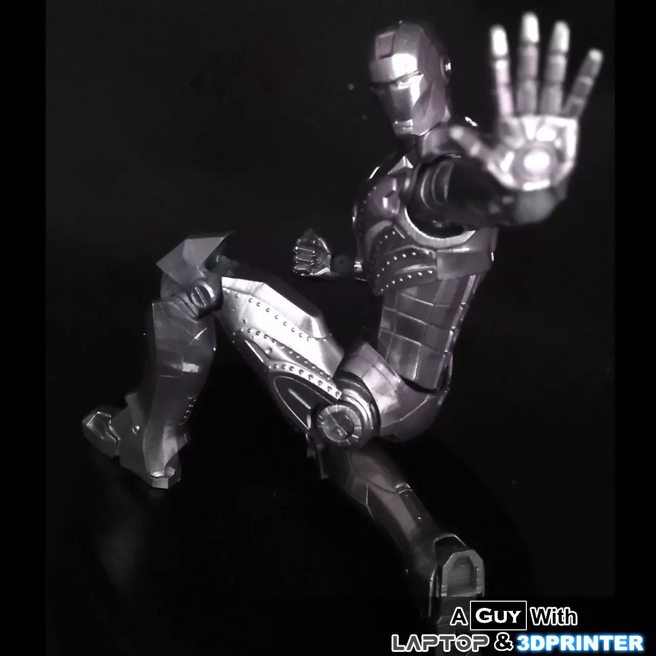 IRONMAN MARK 2 - ARTICULATED RESIN 3DPRINT 3D print model
