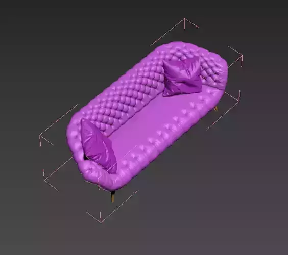 Sofa 3ds max
