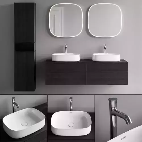  Duravit Zencha Vanity Unit Set 1