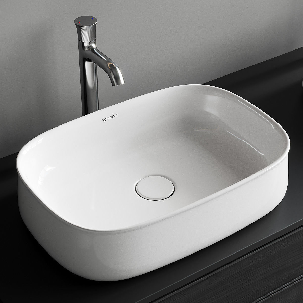 Duravit Zencha Vanity Unit Set 1 3D model_1