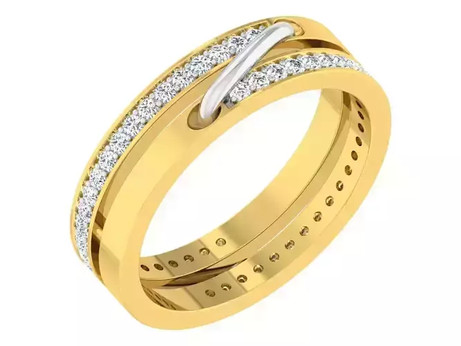 Wedding Engagement Women Etarnaty Band Ring