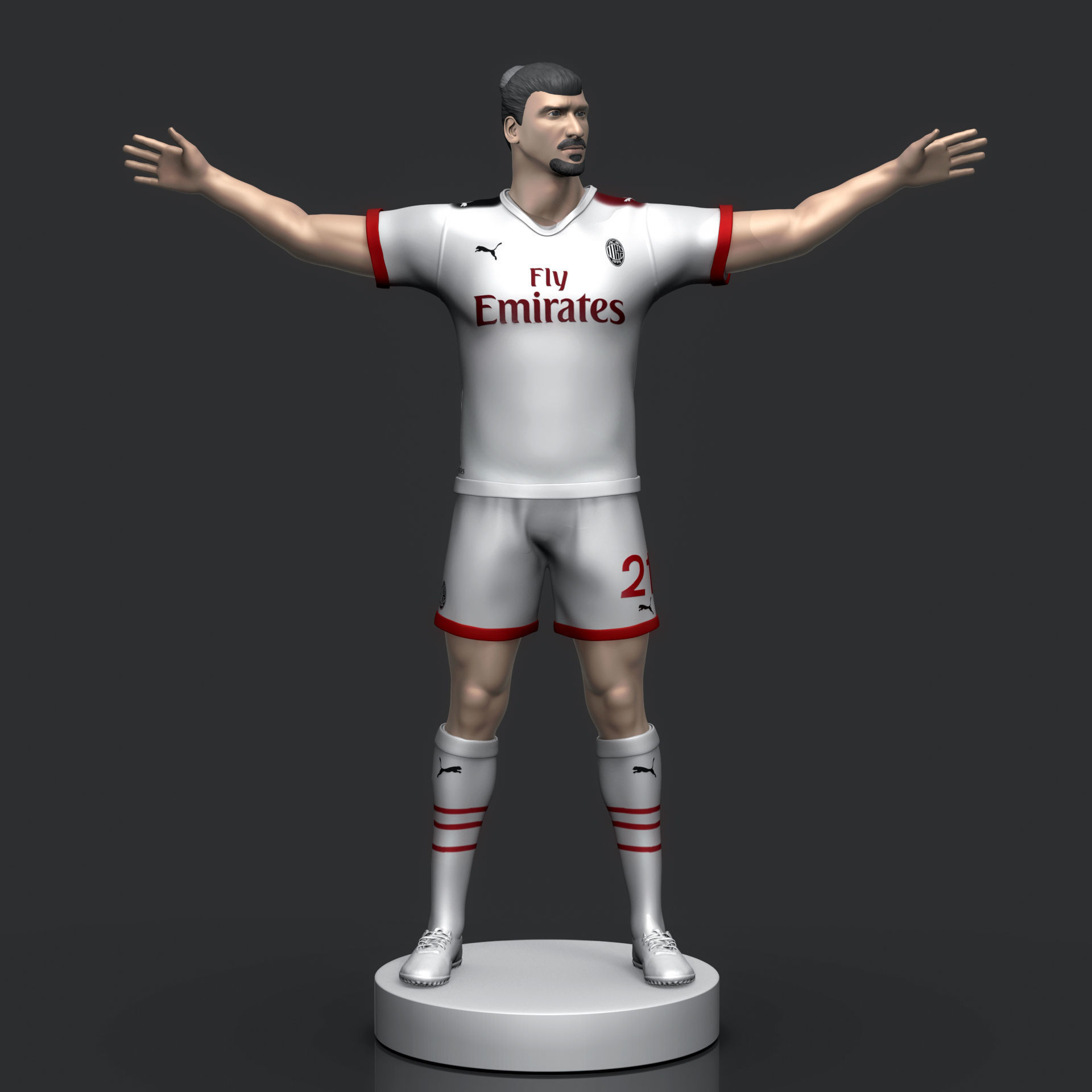 Ibrahimovic 3D Printable 2 3D print model_5