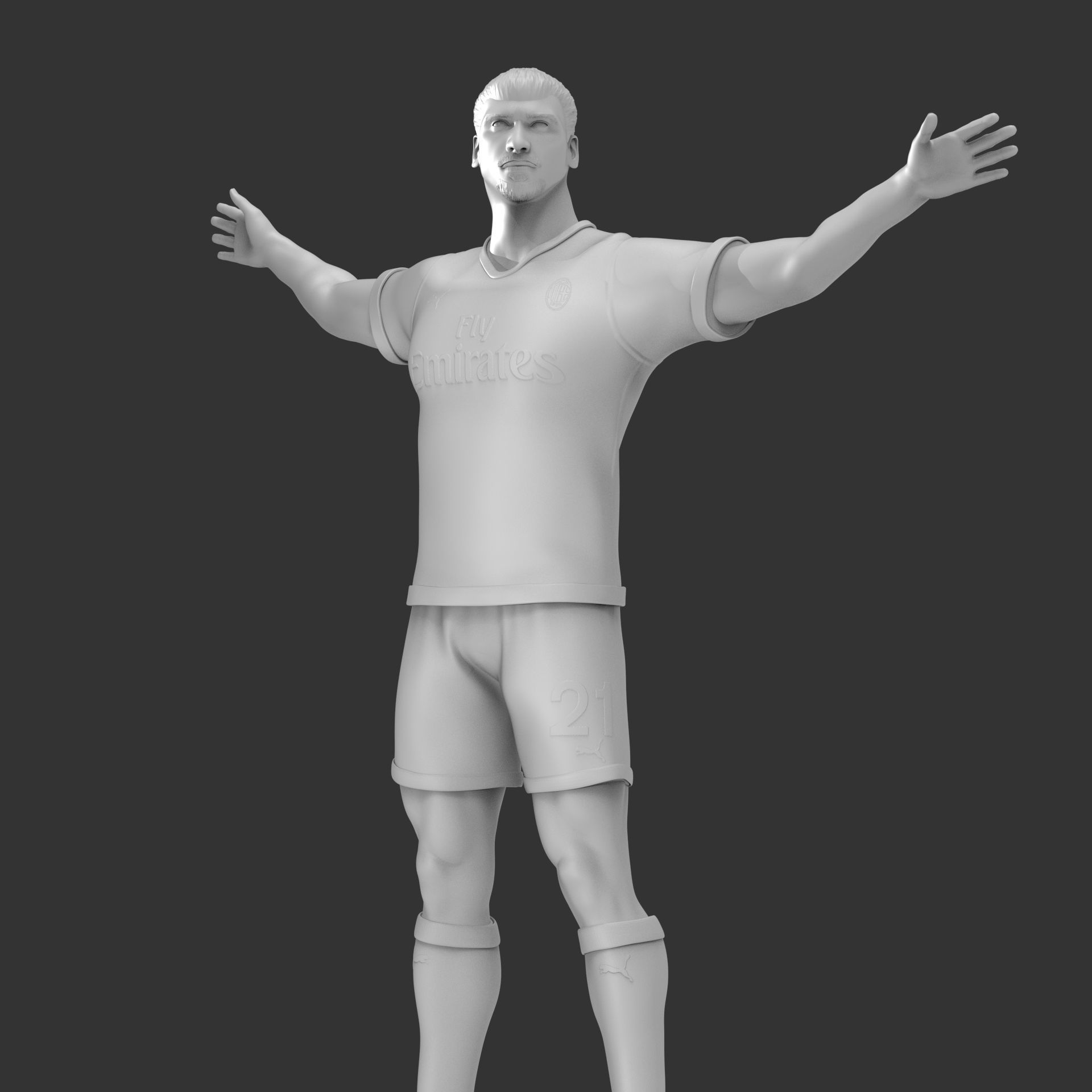 Ibrahimovic 3D Printable 2 3D print model_21