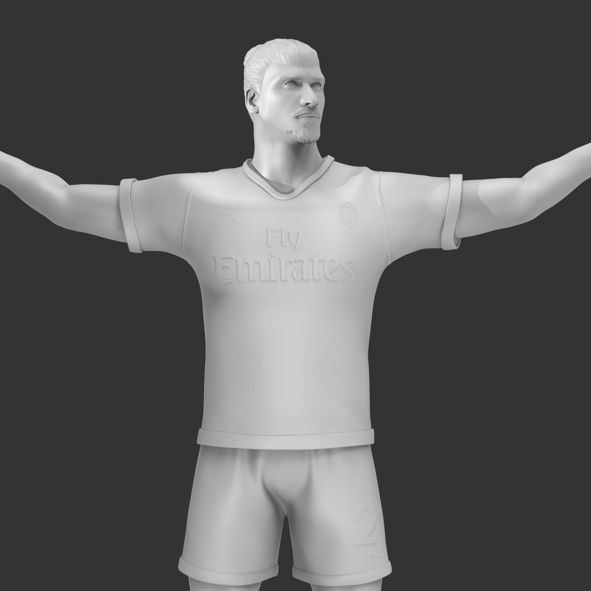 Ibrahimovic 3D Printable 2 3D print model_23