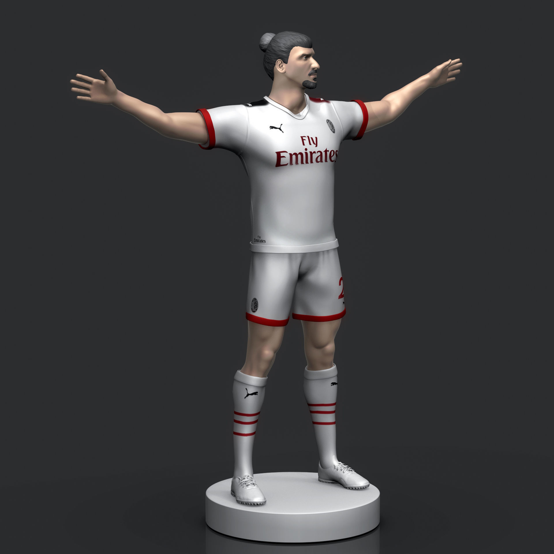 Ibrahimovic 3D Printable 2 3D print model_9