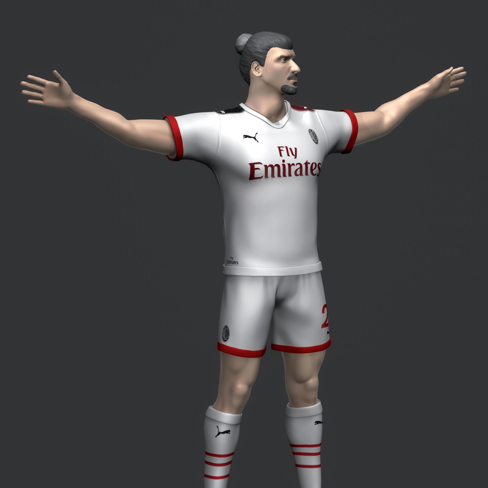 Ibrahimovic 3D Printable 2 3D print model_10