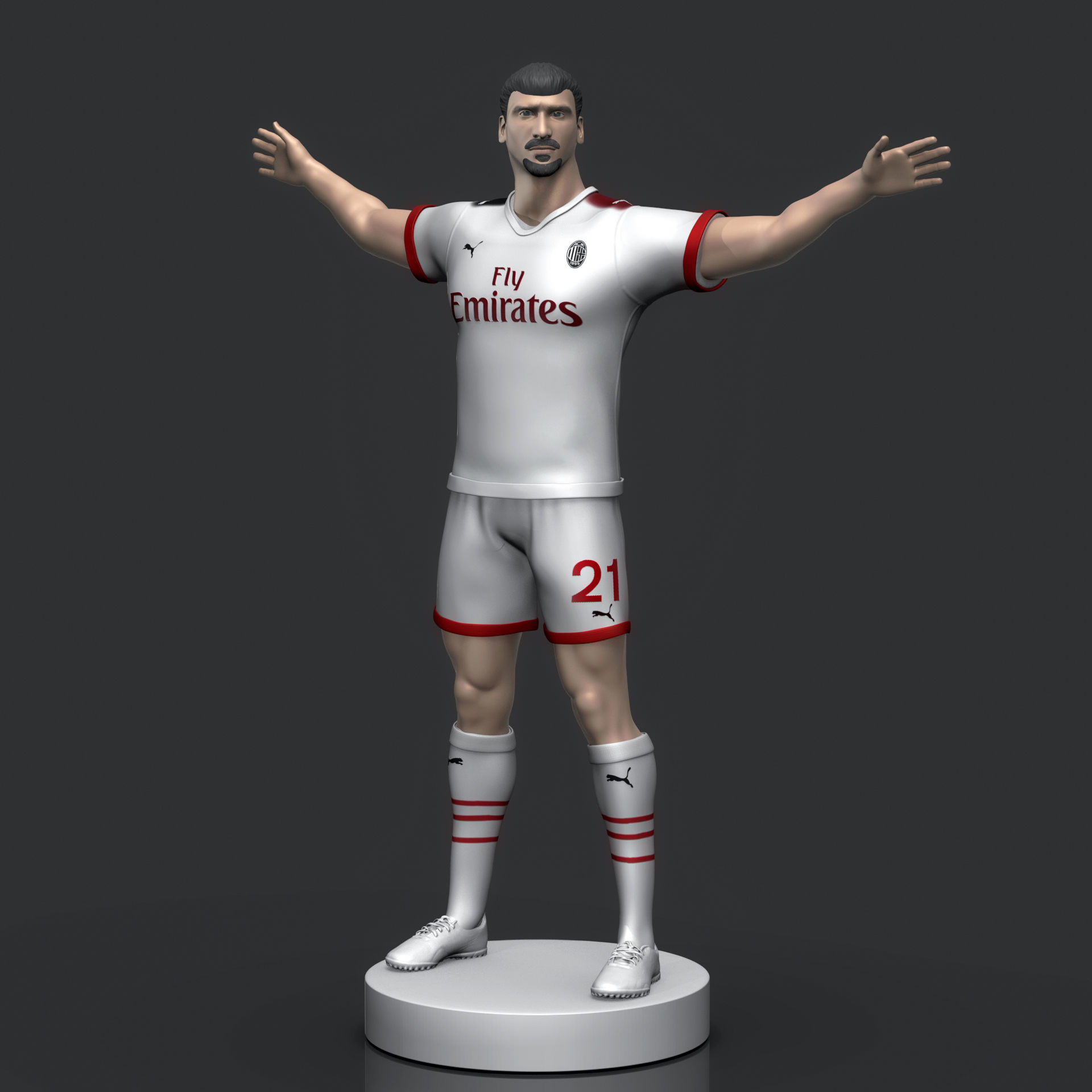 Ibrahimovic 3D Printable 2 3D print model_4