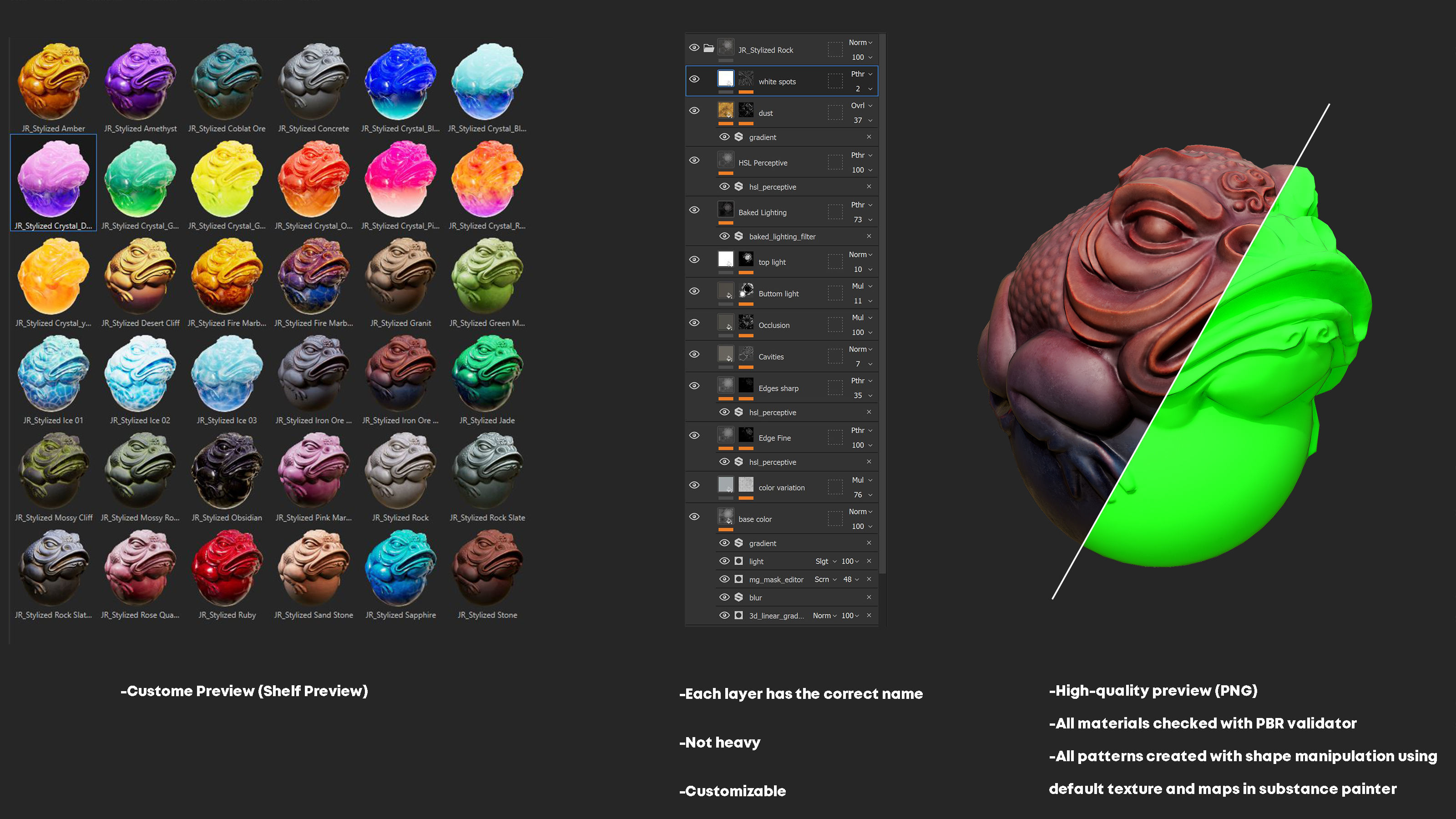 Stylized Smart Materials Stone and Gem Texture_2