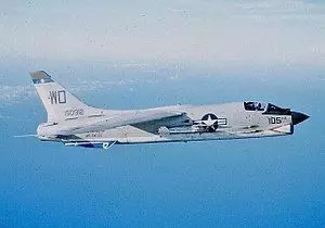 Vought F-8 Crusader 3D model_0