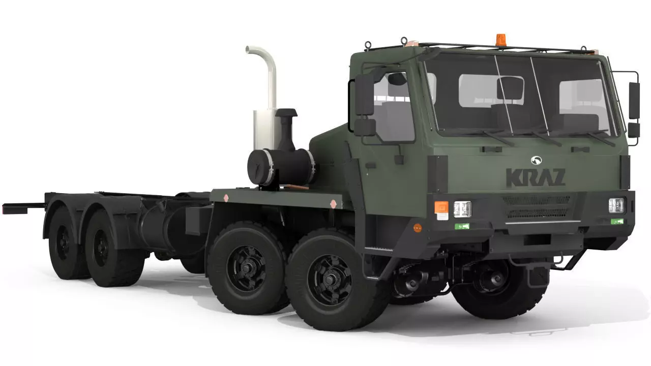 KRAZ -7634 3D model