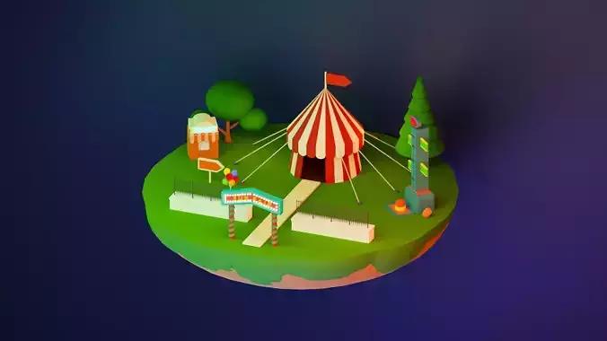 Circus tent