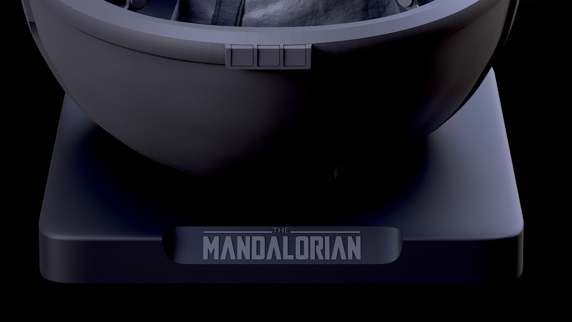 Grogu and the ball  3D print 3D print model_13