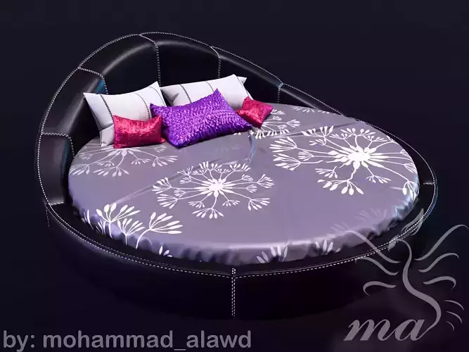 round bed
