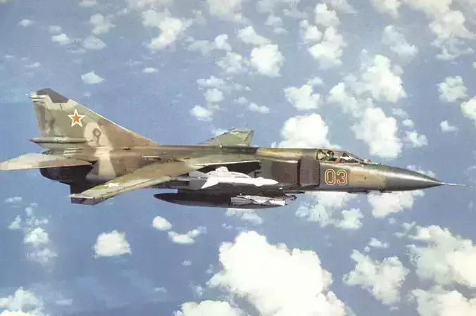 Mikoyan-Gurevich MiG-23 3D model