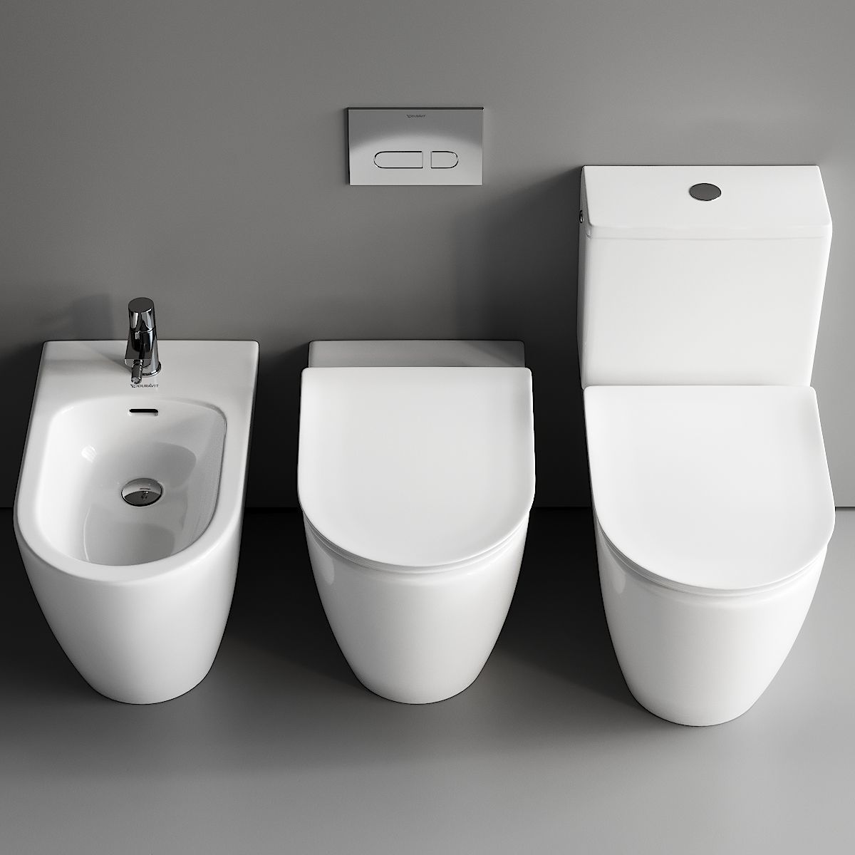 Duravit Soleil WC 3D model_2