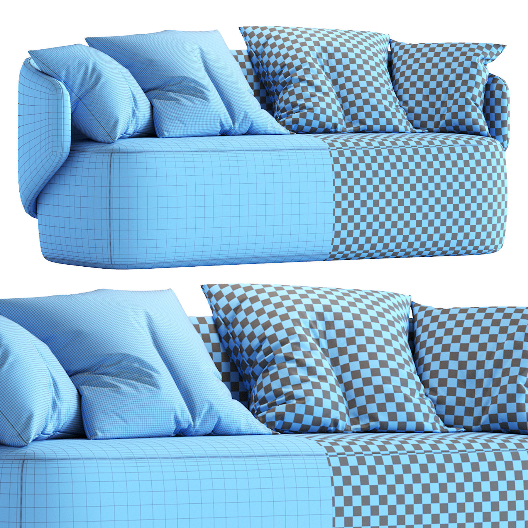 Crescent Sofa 3D model_5