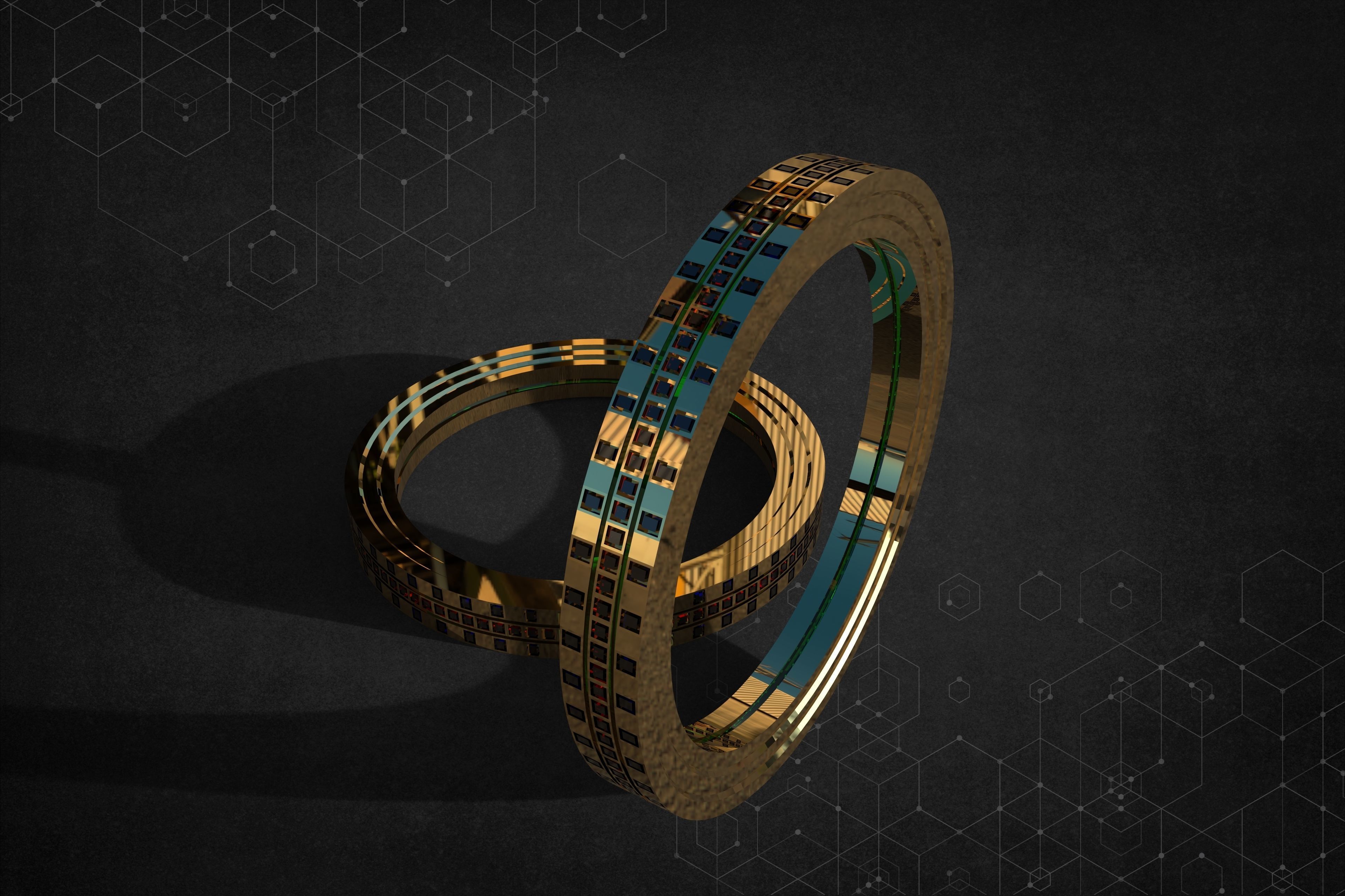 Ring Twenty 3D model_1