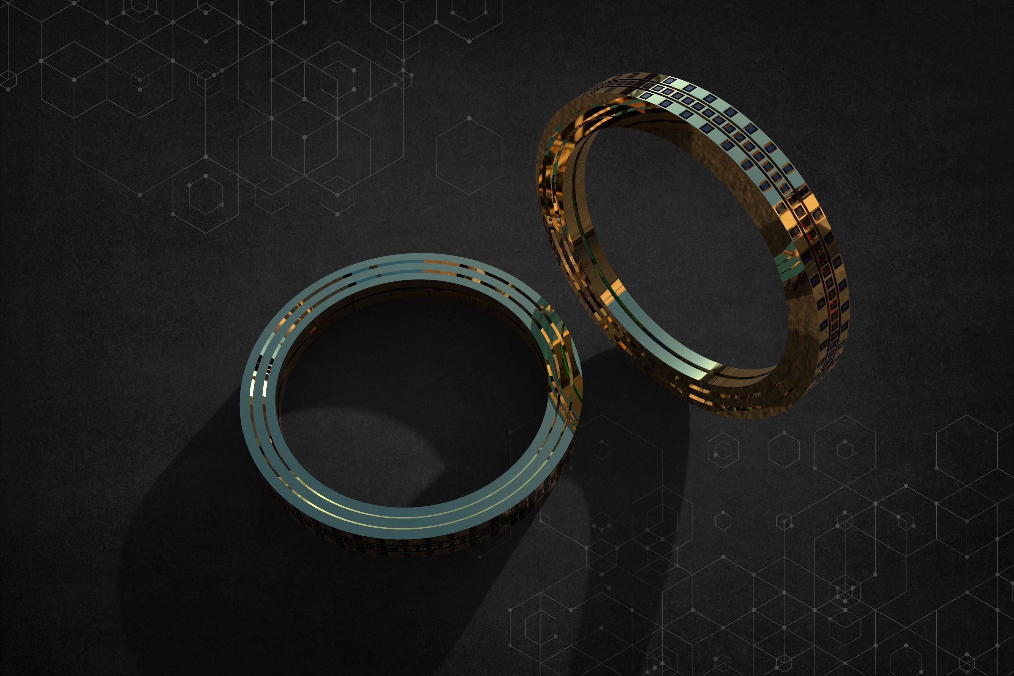 Ring Twenty 3D model_4