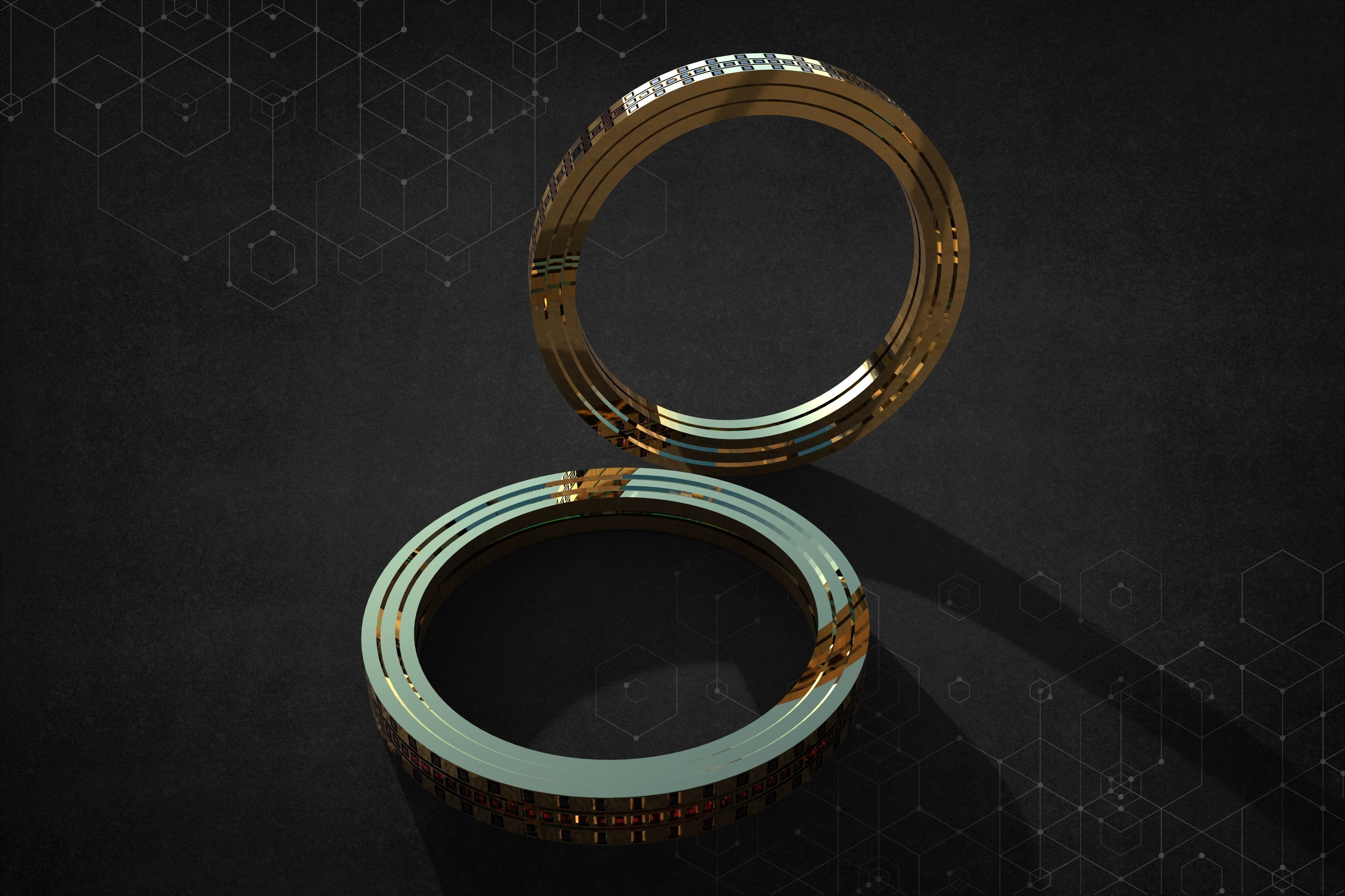 Ring Twenty 3D model_3