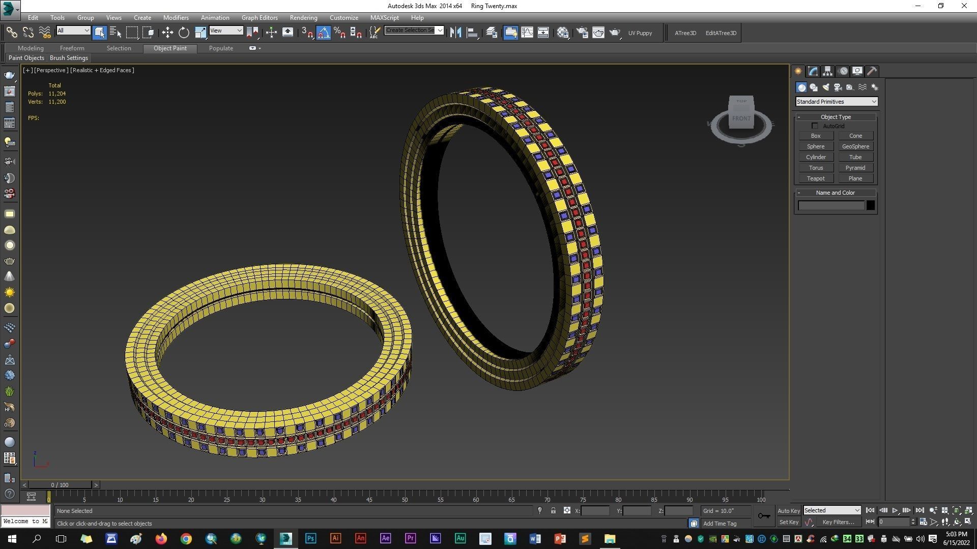 Ring Twenty 3D model_8
