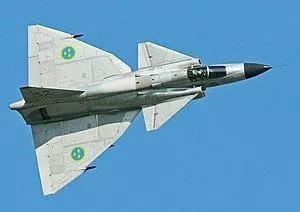 Saab 37 Viggen 3D model
