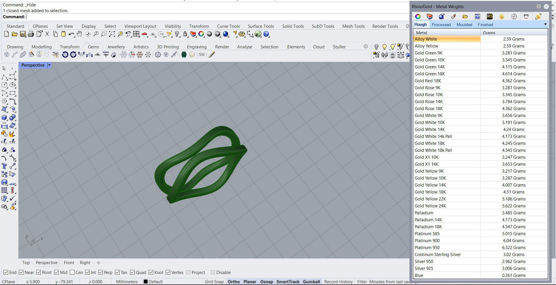 Ring 003 model 3 3D printable 3D print model_7
